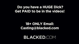 BlackedRaw - Riley Steele élvezi ha kefélik