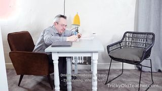 A tanárbácsi kíméletlen hímvesszője