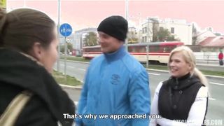Amatőr párok hancúrozása a furgonba