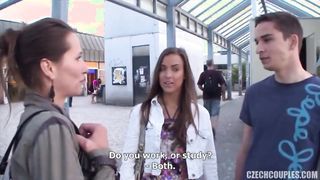 Amatőr tinédzser pár pénzért kamatyol