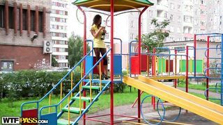 Amatőr orosz fiatal pipit közösülnek