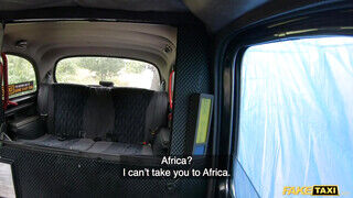 Fake Taxi - Zaawaadi az afrikai zsenge muff