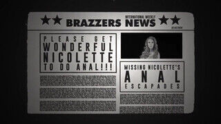 Brazzers - Nicolette Shea hátsó lyukba dugva
