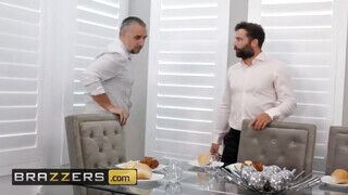 Brazzers - Audrey Bitoni a férje haverjával dug