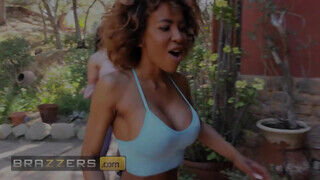 Brazzers - Demi Sutra és Ebony Mystique a céda néger csajok