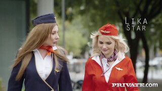 Private com - Lika Star és Marilyn Crystal popóba rakva