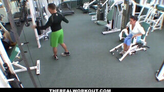 TheRealWorkout - Charley Chase edzés után megkúrelva