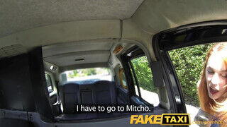 FakeTaxi - vörös hajú bige mindent enged