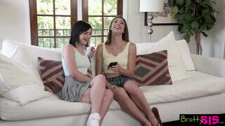 Bratty Sis - Rosalyn Sphinx és Andi Rose édeshármasban basznak