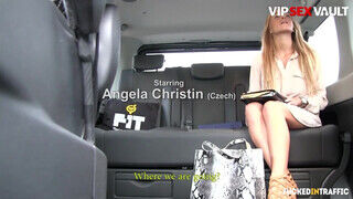 FUCKED IN TRAFFIC - Angela Christin nem tud fizetni a fuvarért
