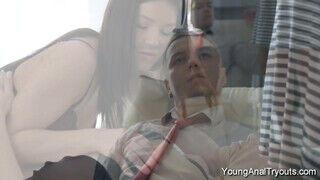 Young anal Tryouts - egy pali és három lány !!!