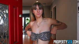 PropertySex - Angel Youngs a gigantikus keblű zsenge