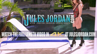 Jules Jordan - Lana Rhoades két pöcst kap