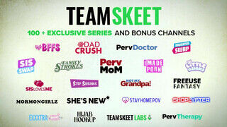 TeamSkeet - Chanell Heart a barna diáklány