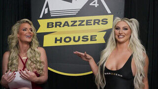 BRAZZERS - Lulu Chu és Jasmine Wilde édeshármasban közösülnek