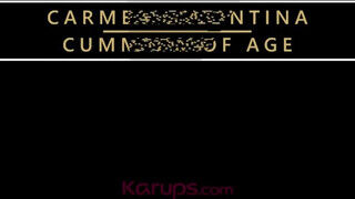 Karups - Carmen Valentina zsenge ürgével kúr
