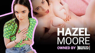 Mofos - Hazel Moore a óriási tőgyes félénk maca